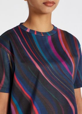 ウィメンズ　スワール　オールオーバー　半袖Ｔシャツ（２４５４２１２３２Ｖ）