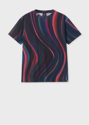 ＜Paul Smith (Women)＞ウィメンズ　スワール　オールオーバー　半袖Ｔシャツ（２４５４２１５１００２３２Ｖ＿＿＿＿）