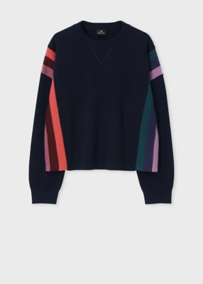 ＜Paul Smith (Women)＞ウィメンズ　”Ｍｉｄｎｉｇｈｔ　Ｓｗｉｒｌ”　ニットトップス（２４５５５１９０００４２５Ｎ＿＿＿＿）