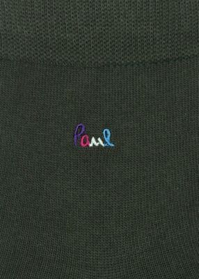 ウィメンズ　”Ｐａｕｌ　Ｓｍｉｔｈ”　カラフル　ロゴ　エンブロイダリー　ソックス（２４５６０３ＭＤＷ）