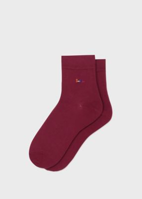 ウィメンズ　”Ｐａｕｌ　Ｓｍｉｔｈ”　カラフル　ロゴ　エンブロイダリー　ソックス（２４５６０３ＭＤＷ）