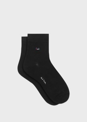 Paul Smith (Women)/ポール・スミス ウィメンズ ”Paul Smith” カラフル ロゴ エンブロイダリー ソックス(245603MDW)