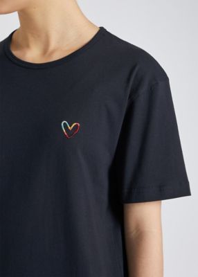 すぐ届く【Paul Smith】ウィメンズ スワールハート 半袖Tシャツ すぐ届く*Paul Smith* ウィメンズ スワールハート 半袖Tシャツ
