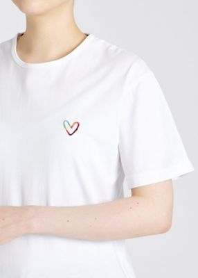すぐ届く【Paul Smith】ウィメンズ スワールハート 半袖Tシャツ すぐ届く*Paul Smith* ウィメンズ スワールハート 半袖Tシャツ