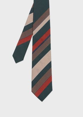 希少デザイン✨Paul Smith ポールスミス ネクタイ 総柄 マルチカラー 美品✨Paul Smith/ポールスミス 総柄ネクタイ マルチカラー