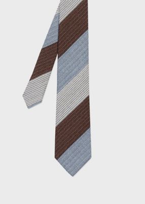 テクスチャード レジメンタル タイ（250029552MJ） | Paul