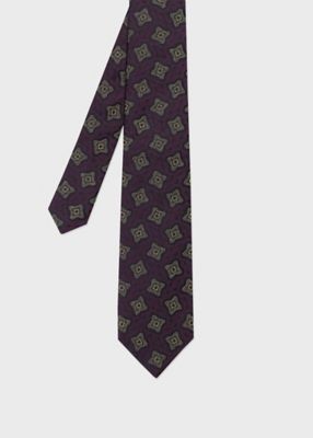 ジオメトリックパターン タイ（250074552MJ） | Paul Smith