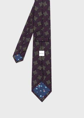 ジオメトリックパターン タイ（250074552MJ） | Paul Smith
