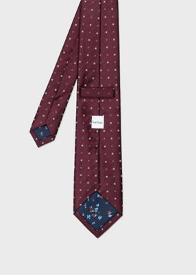 スモールスクエアパターン タイ（250095552MJ） | Paul