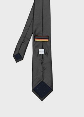 良品　ポールスミス　PaulSmith ネクタイ　ブラック　黒　ソリッド ブラック（黒）系 Paul Smith(ポールスミス) ネクタイ(メンズ