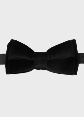 ＜Paul Smith (Men)＞コットンベルベット　ボウタイ（２５００９８ＢＯＷ）