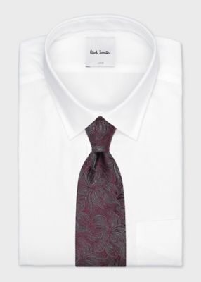 ジャカードフラワー タイ（250116552MT） | Paul Smith