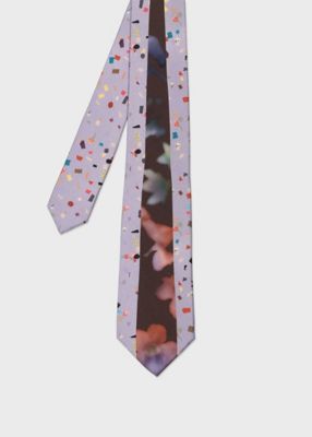 ＜Paul Smith (Men)＞コンフェッティプリント　タイ（２５０１２４ＰＲ）