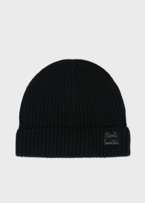 Cropped Logo” ニットキャップ（250309CBEAN