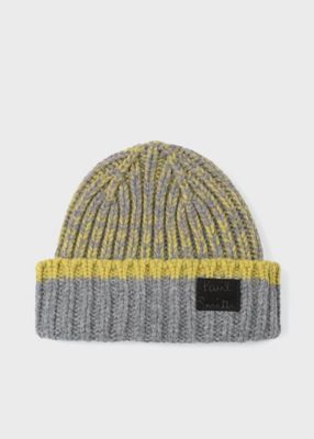 Cropped Logo” ツイストヤーン ニットキャップ