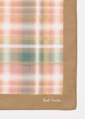 Smithy Check” ハンカチ（250354HANK） | Paul