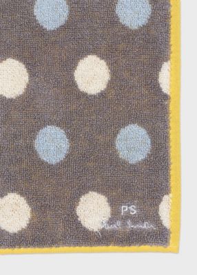 コントラストスポット タオルハンカチ（250367THANK