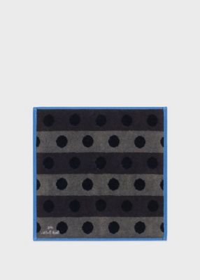 コントラストスポット タオルハンカチ（250367THANK