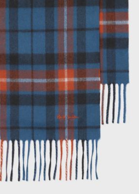 Archive Check” カシミヤマフラー（250408CA