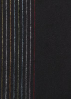 ハーフストライプ カシミヤブレンドマフラー（250411） | Paul