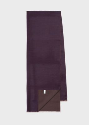 Paul Smith (Men)/ポール・スミス コントラストカラー リバーシブル ストール(250416) 690パープル ネックウォーマー【三越伊勢丹/公式】