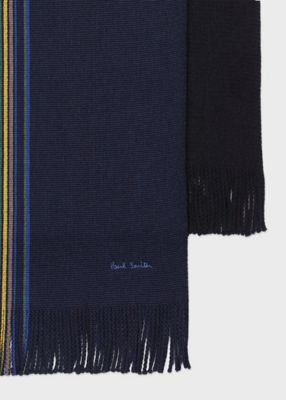 ハーフストライプ ラッセル マフラー（250421RS） | Paul