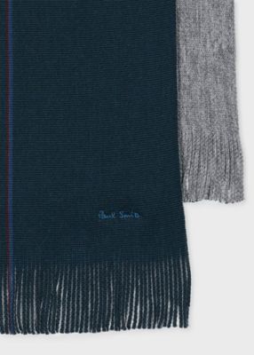 ハーフストライプ ラッセル マフラー（250421RS） | Paul