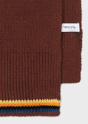 アーティストストライプ ニットスカーフ（250423） | Paul Smith