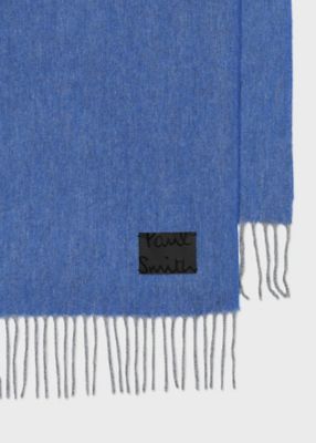 Cropped Logo” カシミヤブレンド マフラー