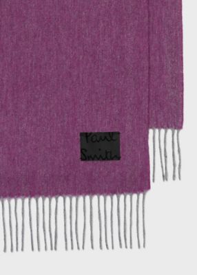 新品　カラーブロッキング カシミヤブレンド マフラー　ポールスミス 楽天市場】Paul Smith ポールスミス メンズ レディースロゴ刺繍