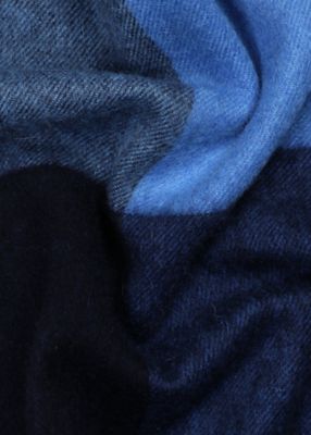 カラーブロッキング カシミヤブレンド マフラー（250431EC