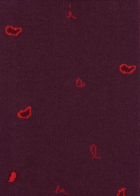 Paisley Letters” ドレスソックス