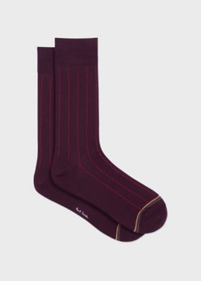 4個セットPaul Smith カラフルストライプ ソックス 黒 ブラック4個セットPaul Smith カラフルストライプ ソックス 黒