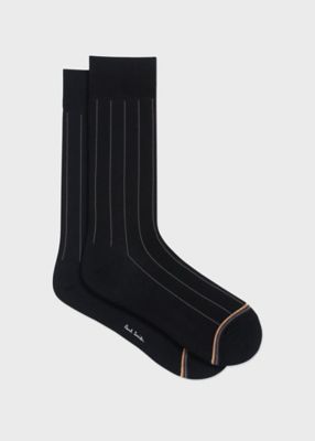 ＜Paul Smith (Men)＞アーティストストライプポイント　ソックス（２５０６１１ＤＲＯ）