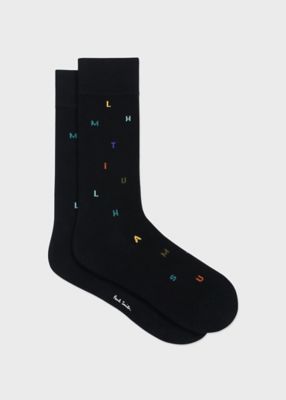 Paul Smith (Men)/ポール・スミス ”PS Stamps” ソックス(250618DRO)