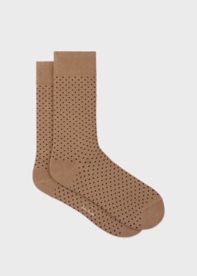 ＜Paul Smith (Men)＞”Ｐｏｌｋａ”　ソックス（２５０６２３ＣＳ）