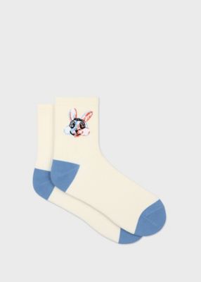 ＜Paul Smith (Men)＞”Ｌａｍｉｎｅ　Ｂｕｎｎｙ”　ソックス（２５０６３３ＭＤ２）