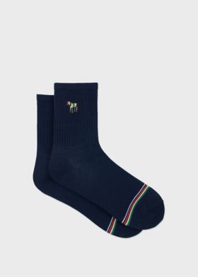 Paul Smith (Men)/ポール・スミス “Ｚｅｂｒａ”　ライン　ソックス（２５０６４３ＭＤ２）