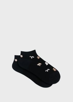 Paul Smith (Men)/ポール・スミス ”Ｋｙｏｔｏ　Ｄｏｇｓ”　ショートソックス（２５０６４９ＳＮ）