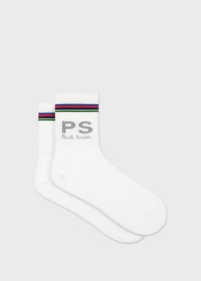 ＜Paul Smith (Men)＞”ＰＳ　Ｌｏｇｏ”　ソックス（２５０６６０ＭＤ２）