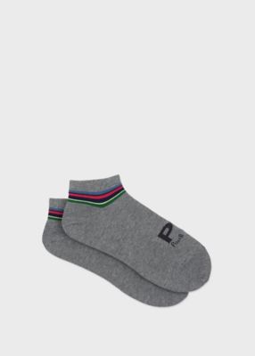 ＜Paul Smith (Men)＞”ＰＳ　Ｌｏｇｏ”　ショートソックス（２５０６６１ＳＮ）