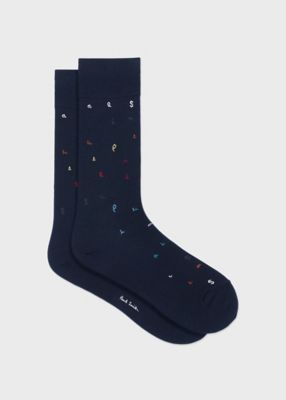 ランダムスペル ソックス（250662DRO） | Paul Smith (Men