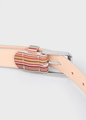 シグネチャーストライプ ベルト（250701CM） | Paul Smith