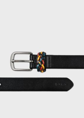 伊勢丹別注 アンダーソンズ 真鍮 シルバーバックル メッシュベルト ネイビー メッシュレザーベルト | ANDERSONS (Men)/アンダーソンズ | 三越