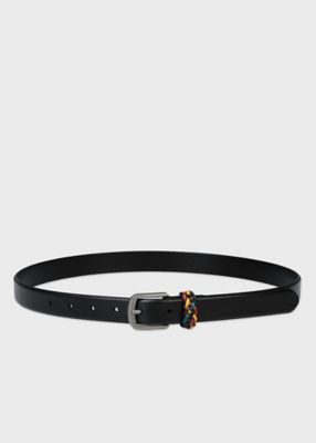 美品　ポールスミス マルチカラー リバーシブル 編み込み レザー メッシュベルト 楽天市場】Paul Smith ポールスミス メンズカラーステッチ
