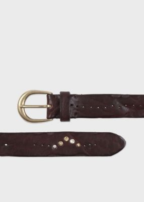 ヴィンテージライク スタッズ ベルト（250714CM） | Paul