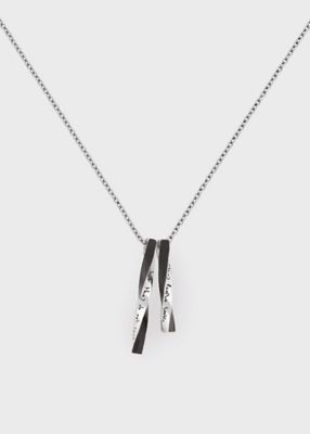 Cropped Logo Plate” ネックレス