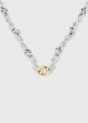 Crazy Mixed Chain” マンテルネックレス