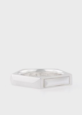 Paul Smith (Men)/ポール・スミス "Pentagon" リング(250917200M) 000ギンイロ 指輪【三越伊勢丹/公式】