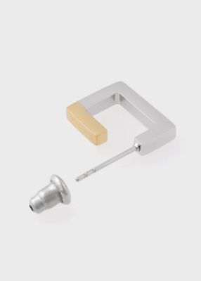 Square Shape” シングルピアス（250921270S
